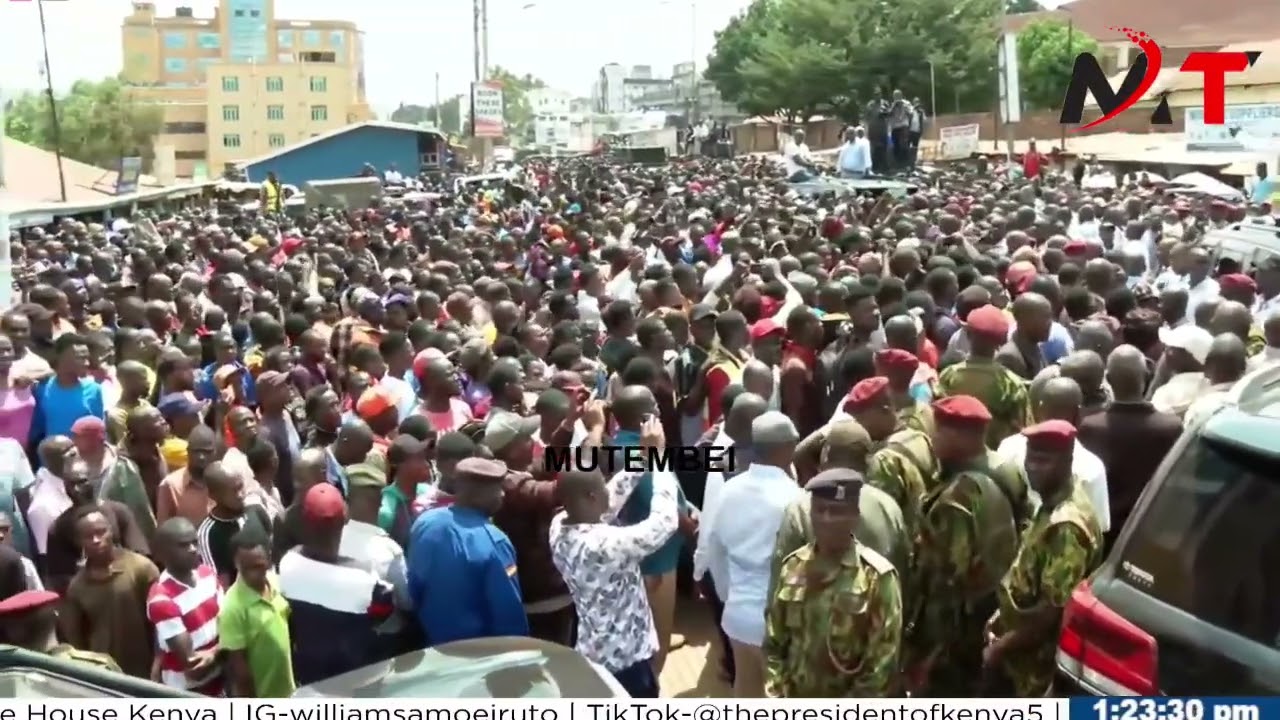 LISTEN TO RUTO PROMISES TO KISII RESIDENTS!!