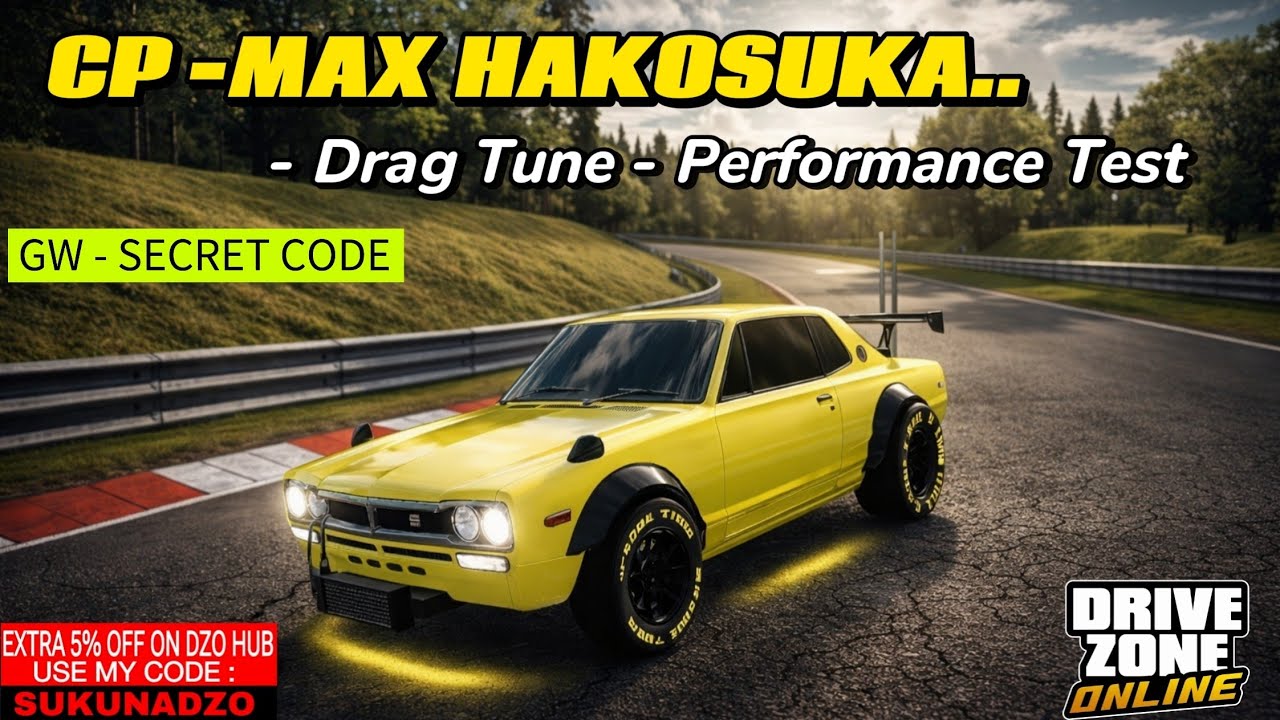 CP MAX HAKOSUKA | DriveZoneOnline Cp Max Hakosuka Performance Test Street Racing GamePlay 