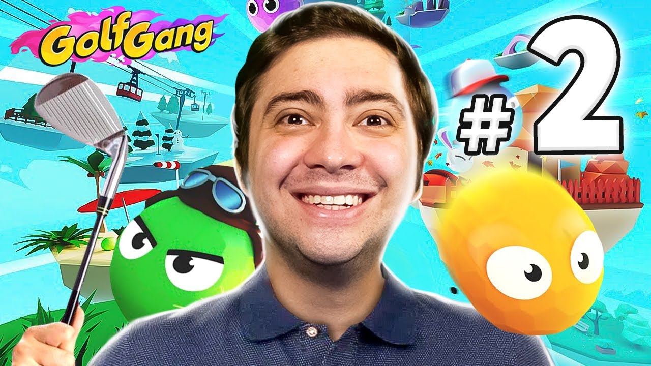 alanzoka jogando Golf Gang com os amigos - #2