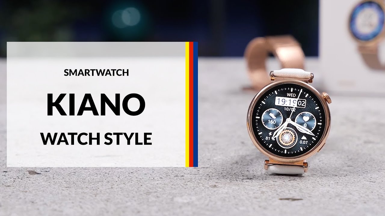 Smartwatch Kiano Watch Style &ndash; dane techniczne &ndash; RTV EURO AGD