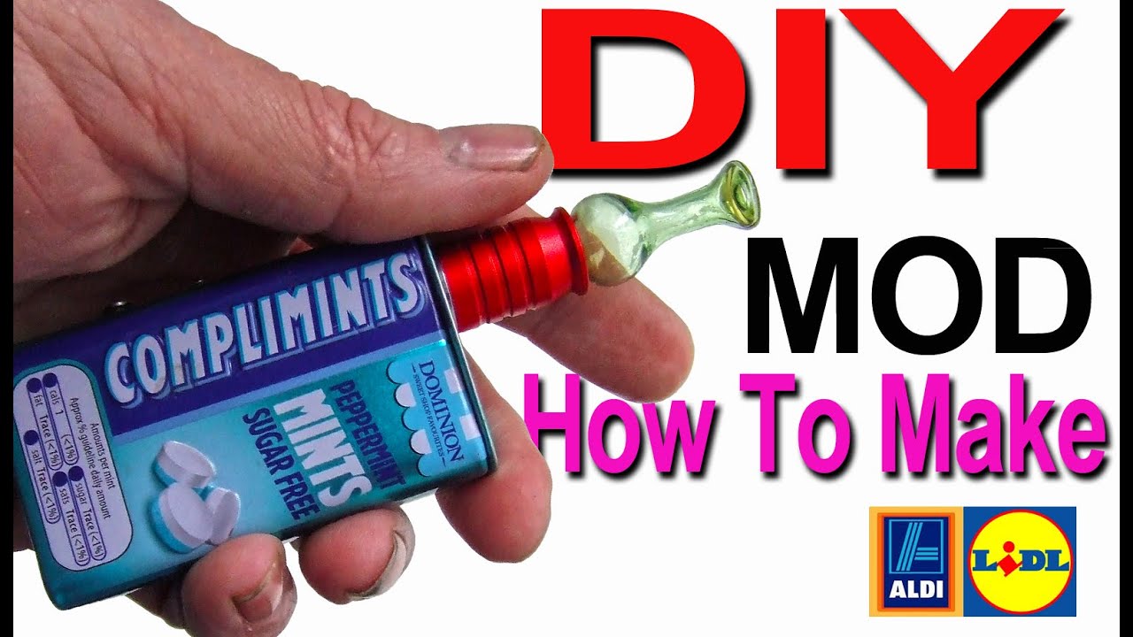 Vamo Mint PV Vape MOD how its made its a minty Box homemade