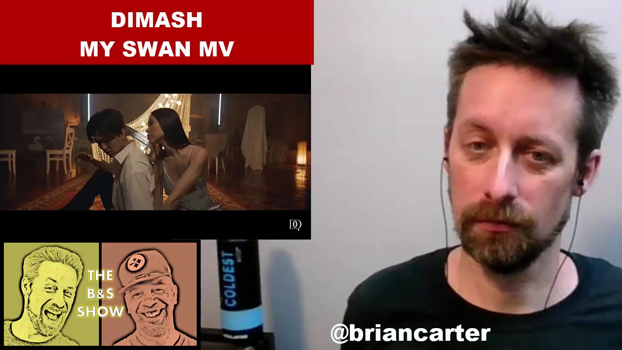 Dimash REACTION My Swan MV
