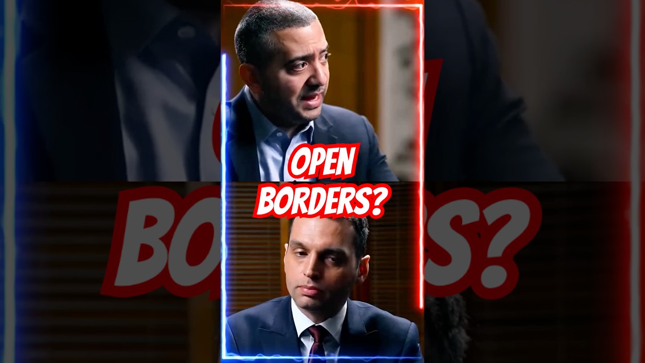 Mehdi Hasan DESTROYS idea of OPEN BORDERS  #immigration #debate #trump