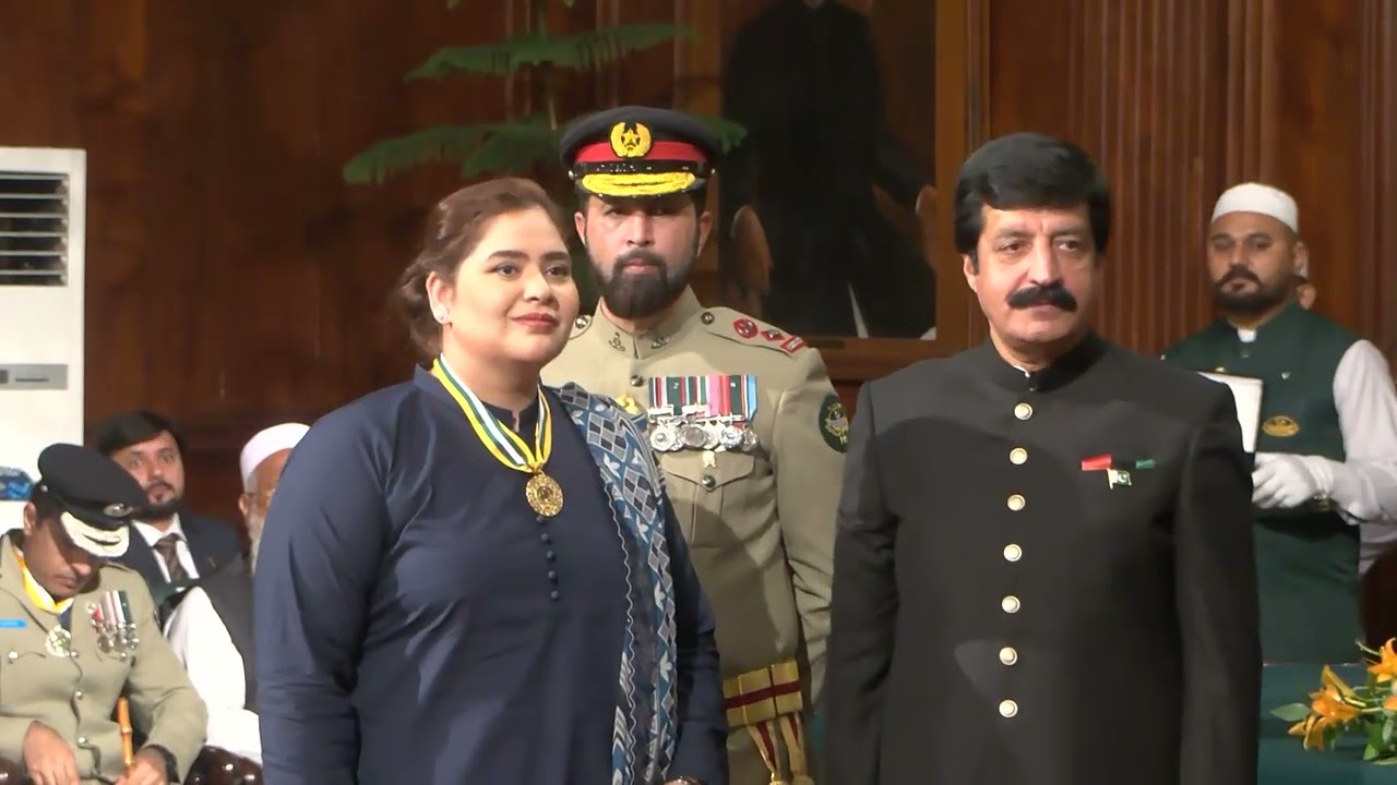 Dr. Lubna Zaheer | Civil awards Ceremony | Governor House Punjab 
