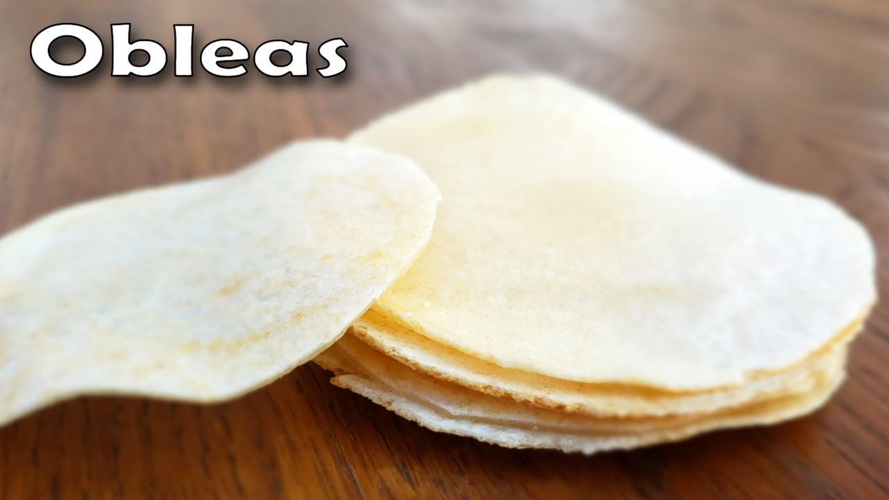 Receta de Como Hacer Obleas | Original Wafers Recipe