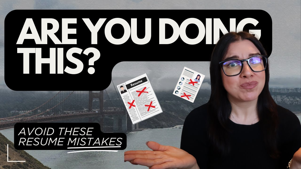 the top resume mistakes and how to avoid them | good vs bad examples
