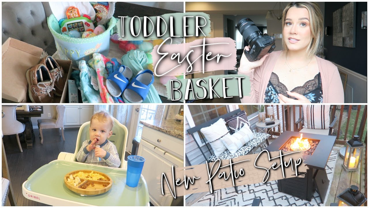 Easter Basket HAUL + Our New Patio Setup!
