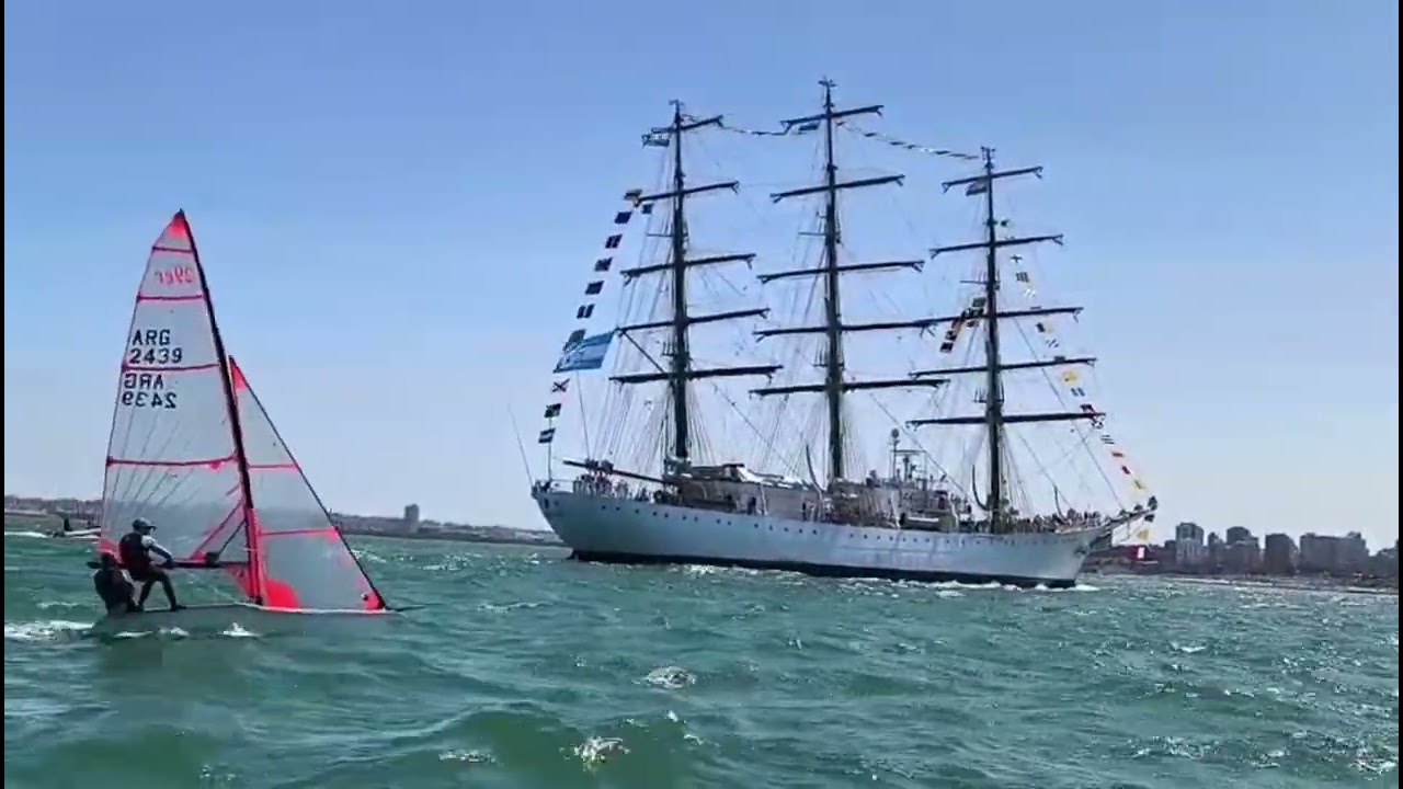 Fragata Libertad arribo puerto de Mar del Plata  16-01-26 #fragatalibertad #puertomdp  