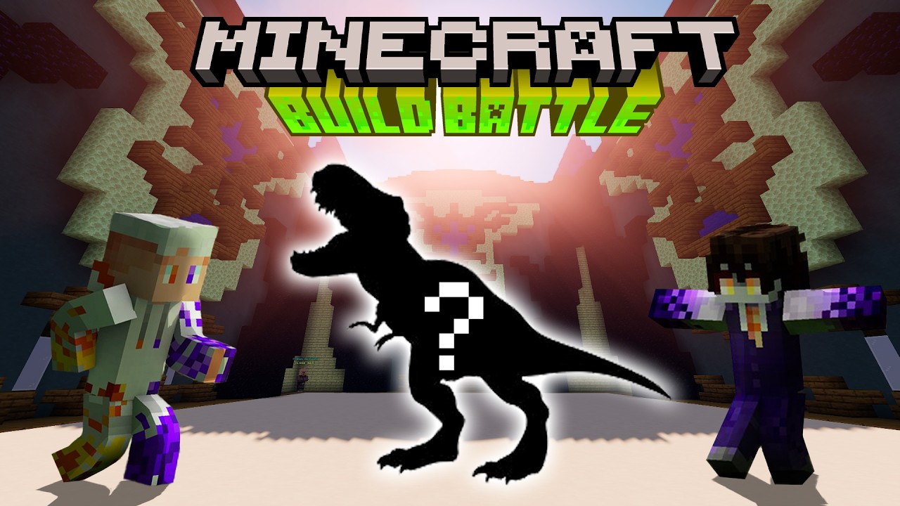 DINOSSAURO - BATALHA DE CONSTRUÇÃO - Minecraft