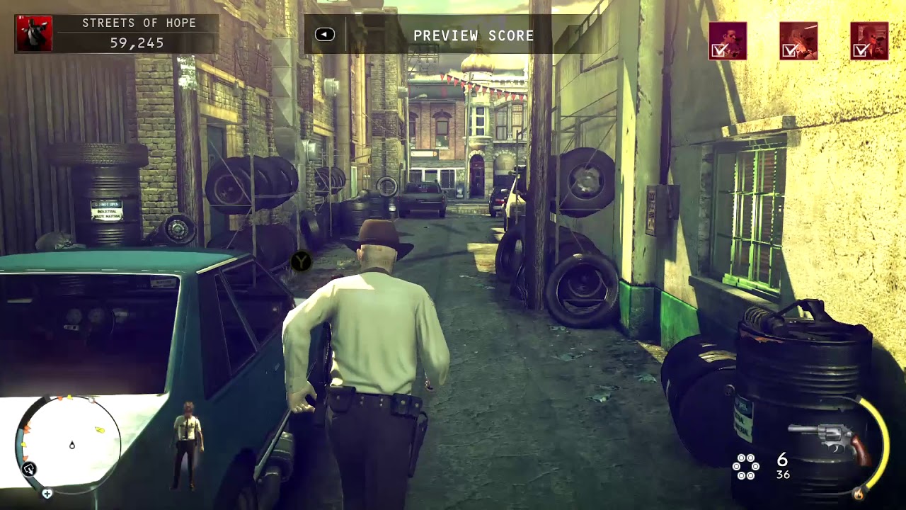 Hitman Absolution - Shaving Lenny (Streets of Hope) - Killing Everyone (Expert Difficulty)
