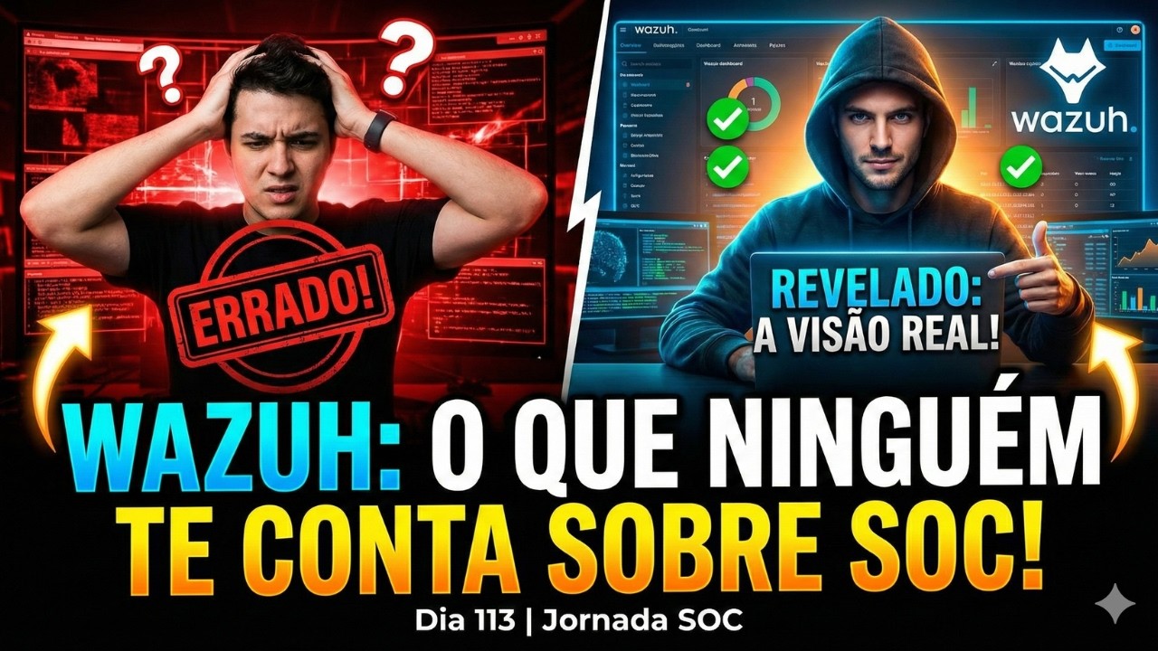 Wazuh  Visão SOC Real