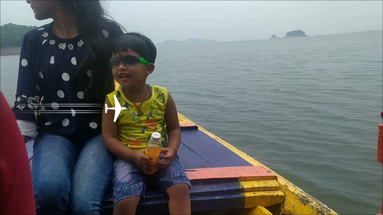 Picnic Day || Ambika Gayi Maithon Dam || First time Boating ki Ambika||