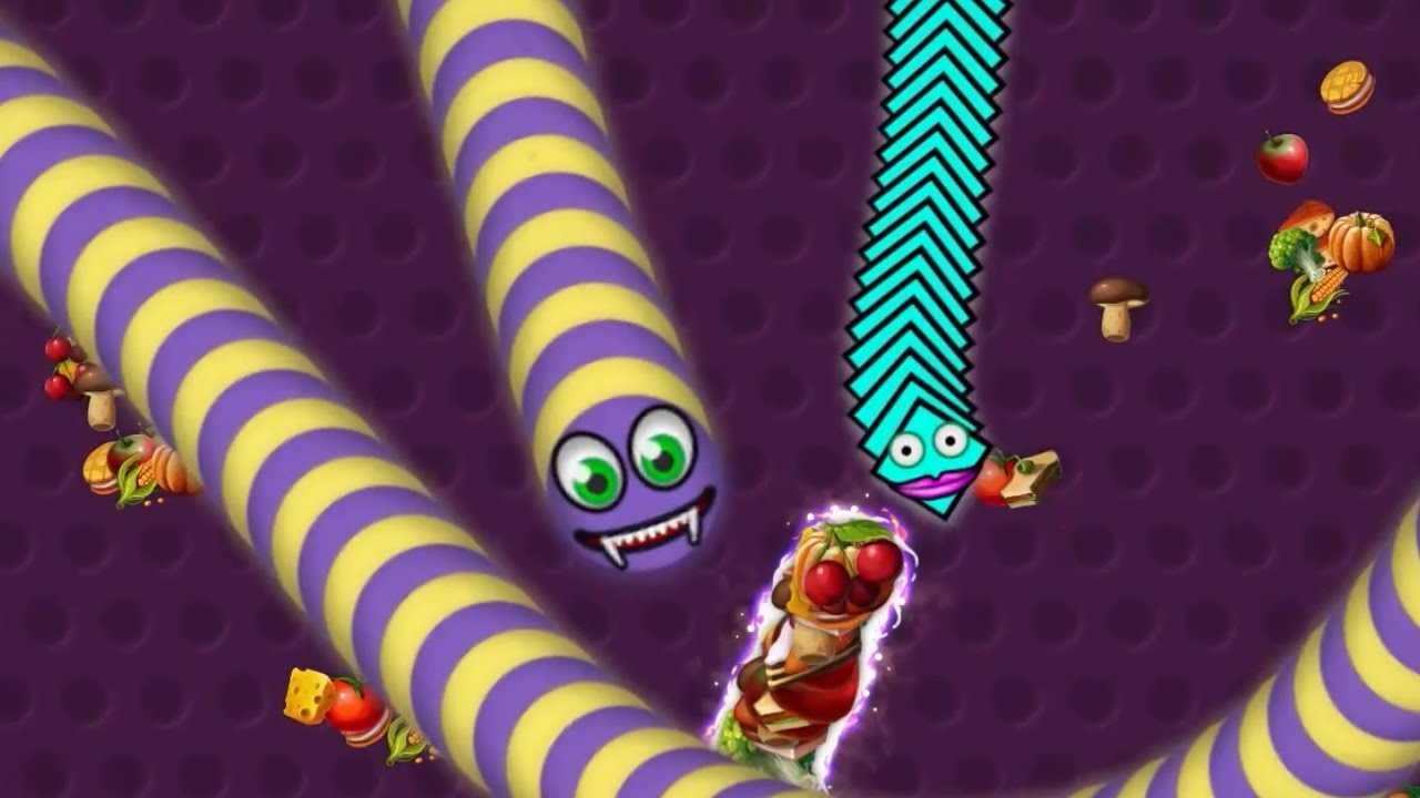 WormsZone.io Slither Snake 1000000+ score  (Epic Wormszone io Gameplay) #10