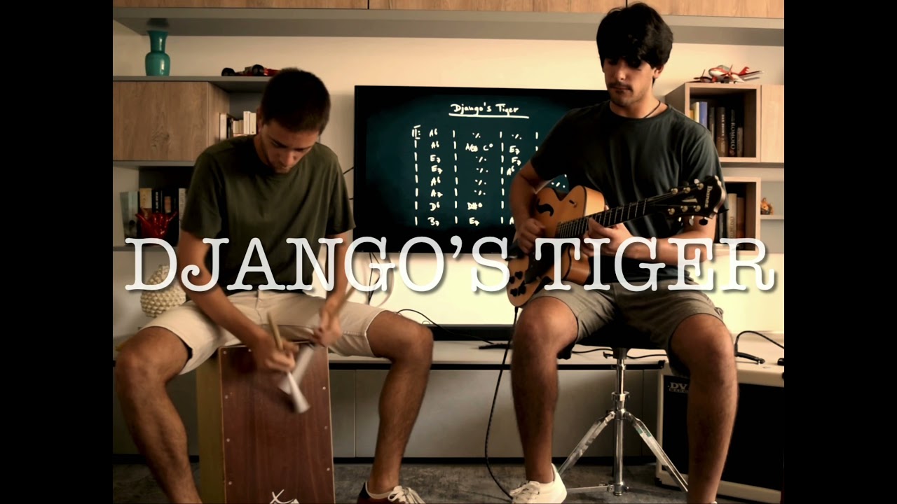 Django’s tiger /// Cover by Paolo Terminello & Flavio Savarino