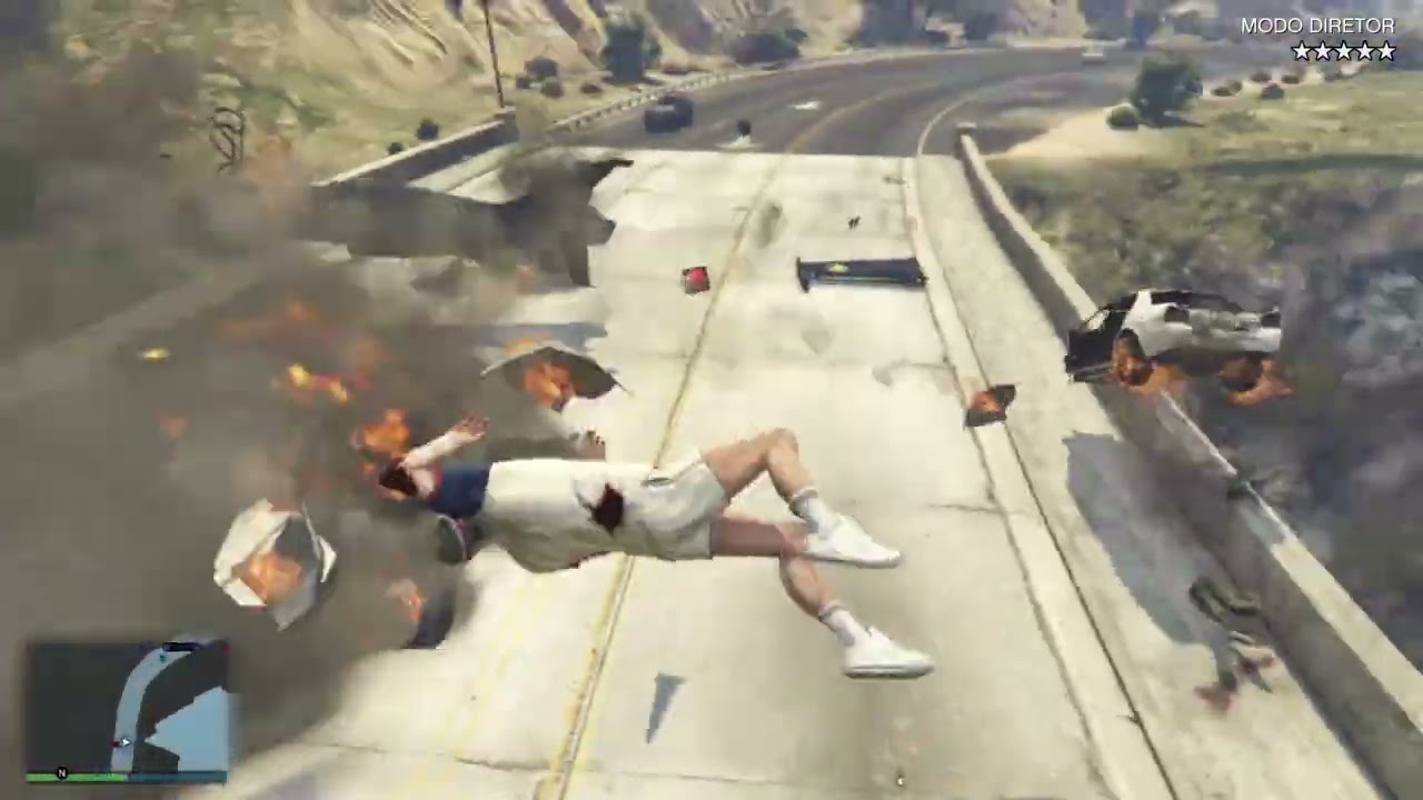 Gta 5 destruição com  caças