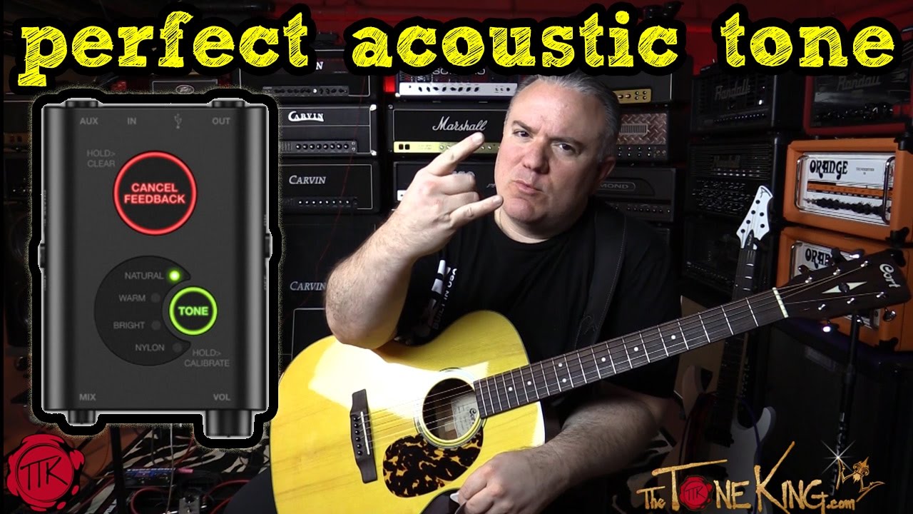 Perfect Acoustic Sound for Studio or Stage - iRig Acoustic STAGE