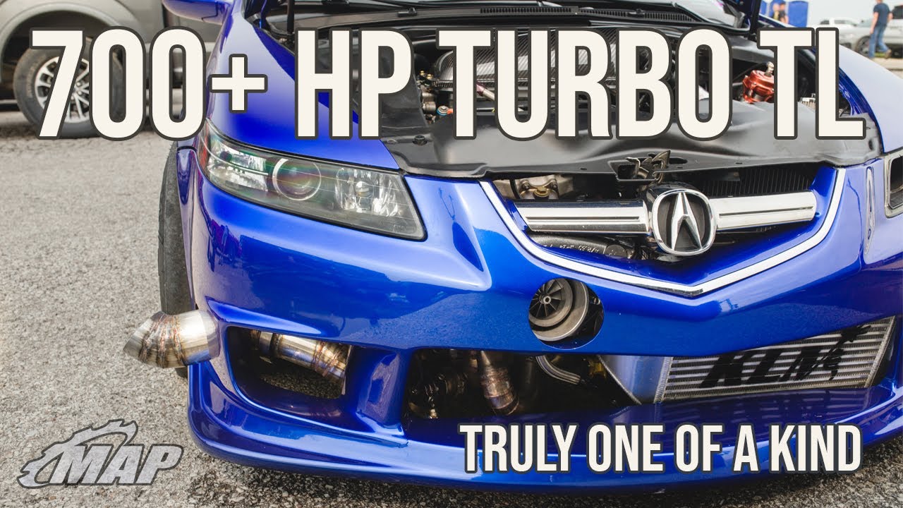 700+ HP Acura TL Turbo Race Car at Ice Cream Cruise
