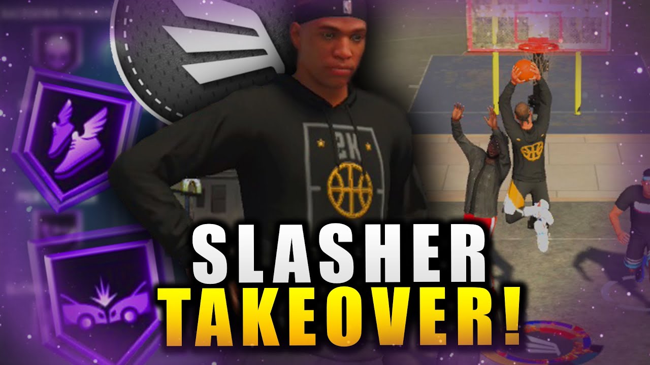 Slasher Taking Off With The Best Badges In The Game! NBA 2K20 Park Gameplay