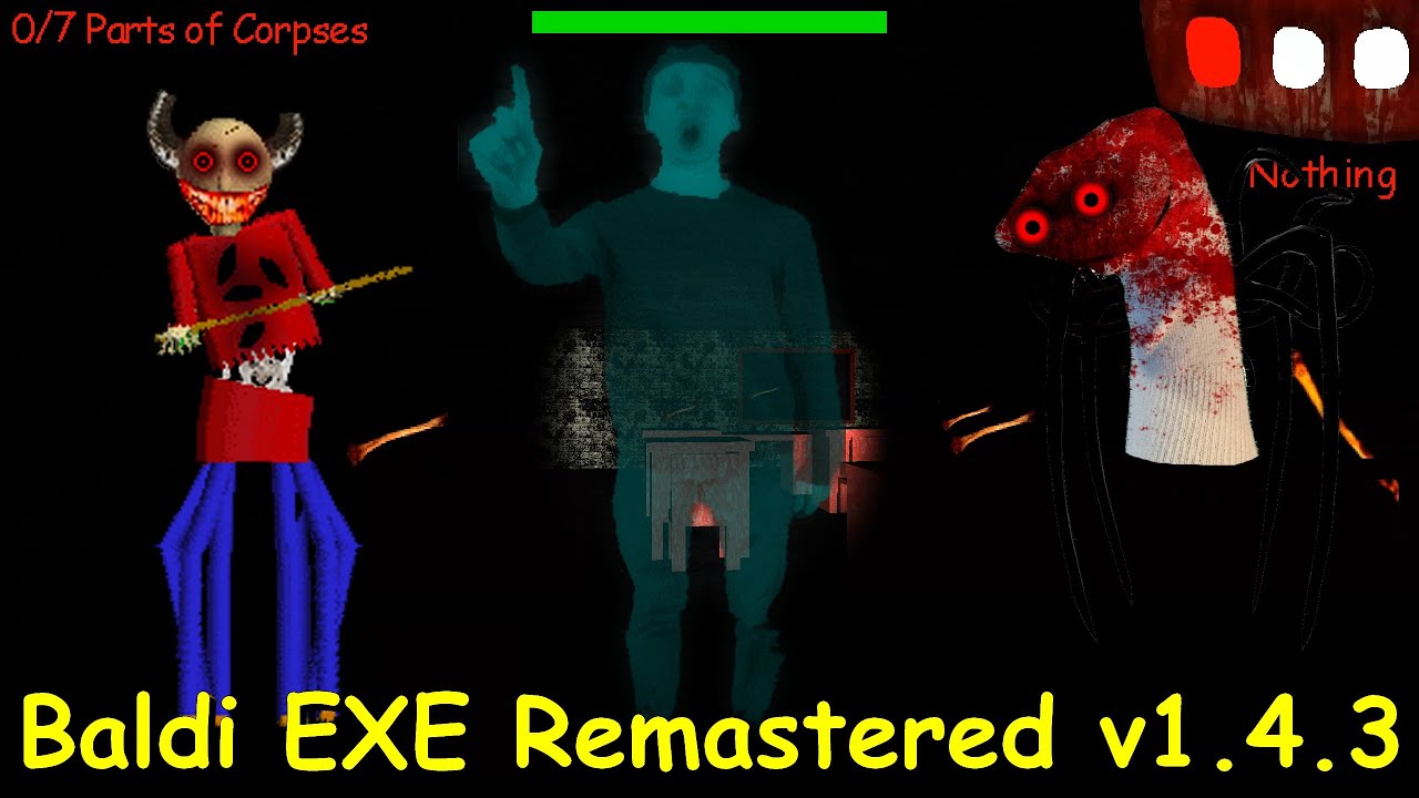 Baldi.EXE Remastered v1.4.3 Port  - Baldi's Basics Mod
