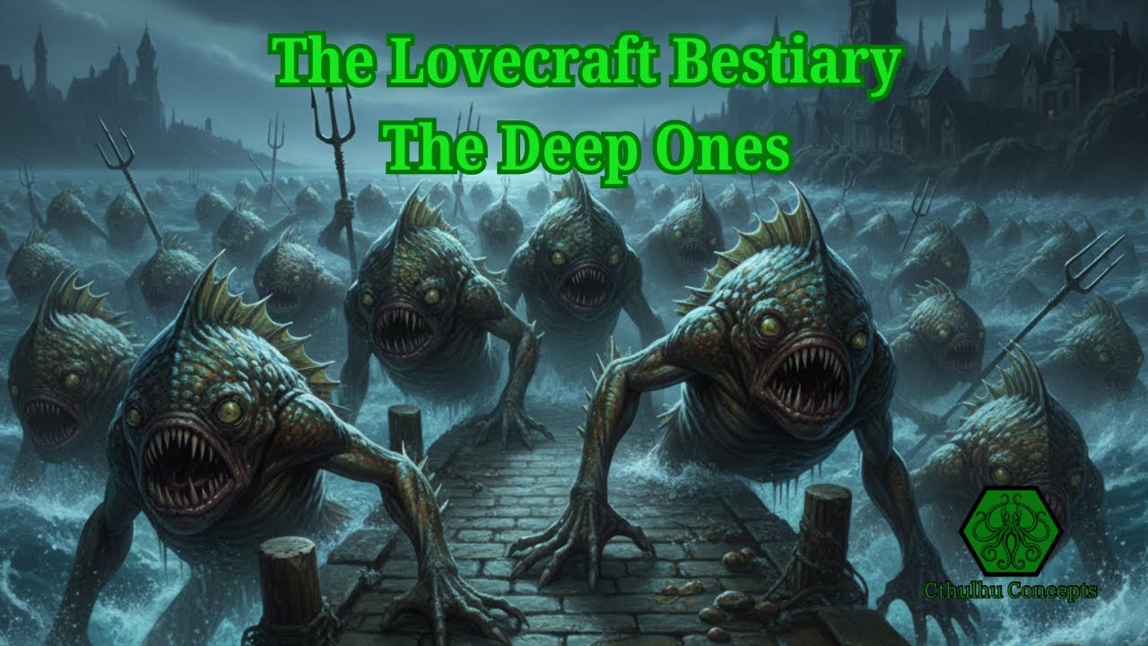 The Lovecraft Bestiary: The Deep Ones | The Origin of the Innsmouth Look & Father Dagon
