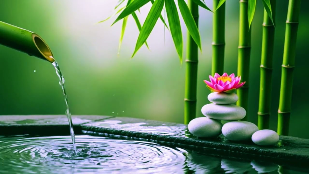 Spa Relaxing Music 🌿 Peaceful Piano & Water Sounds for Deep Relaxation, Sleep & Stress Relief