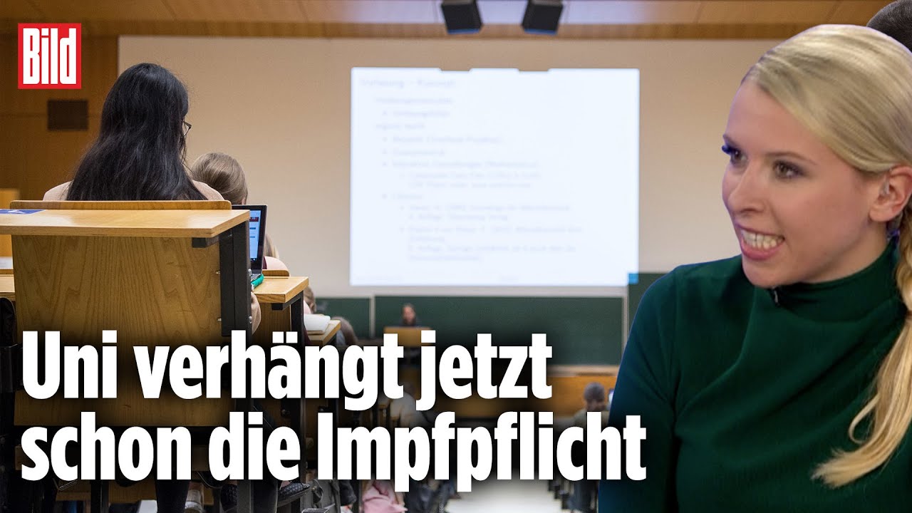 Ungeimpfte Studenten müssen ihr Studium abbrechen | Nena Schink bei Viertel nach Acht