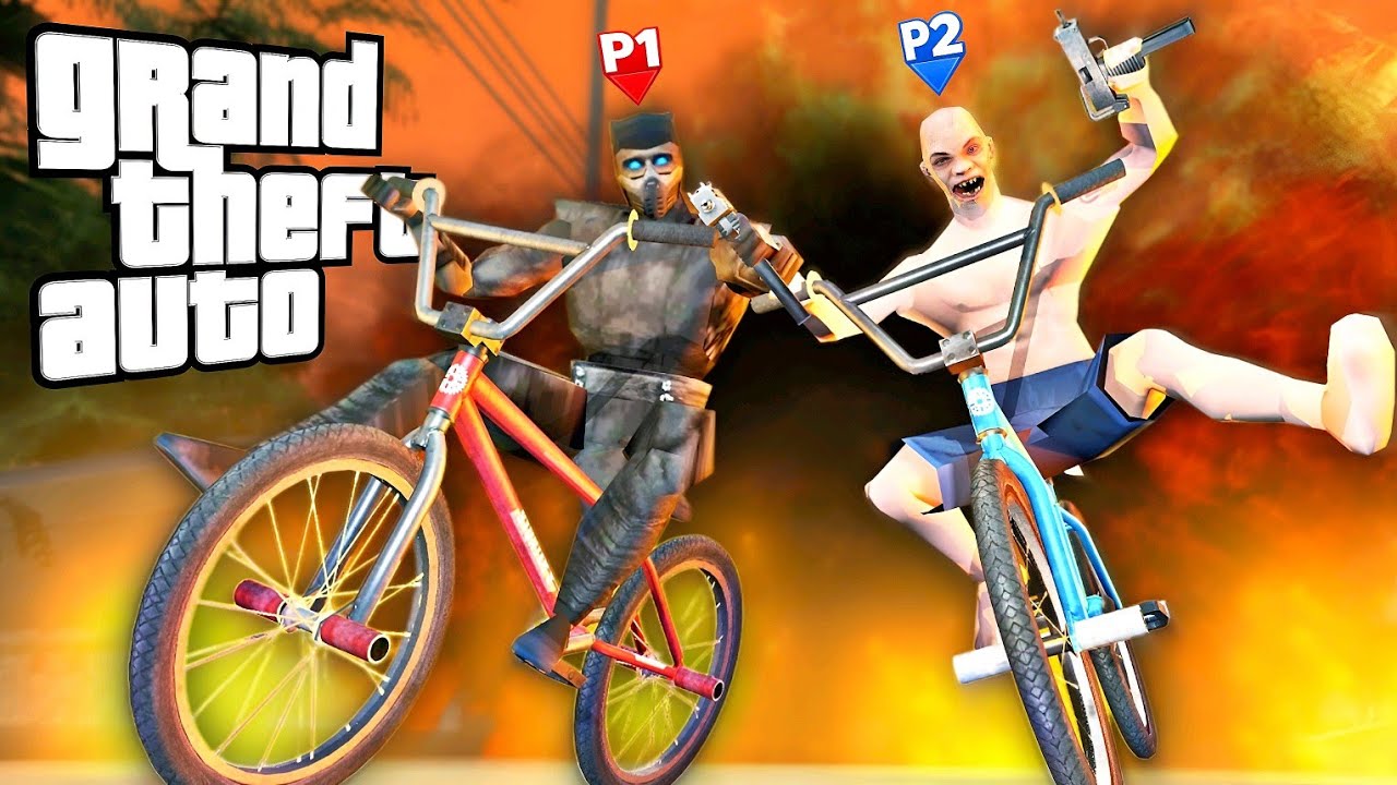 Probé jugar GTA SAN ANDREAS pero COOPERATIVO en PS2