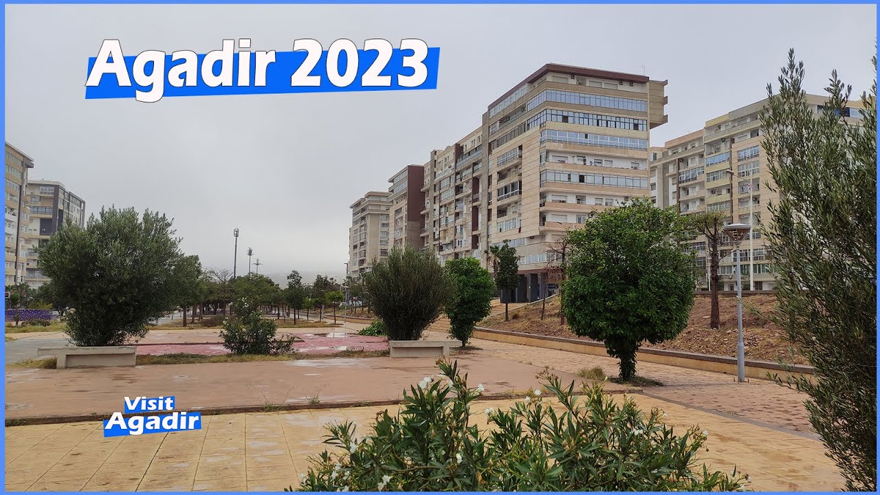 Downtown 2023 Agadir - Visit Agadir Morocco - Round car city