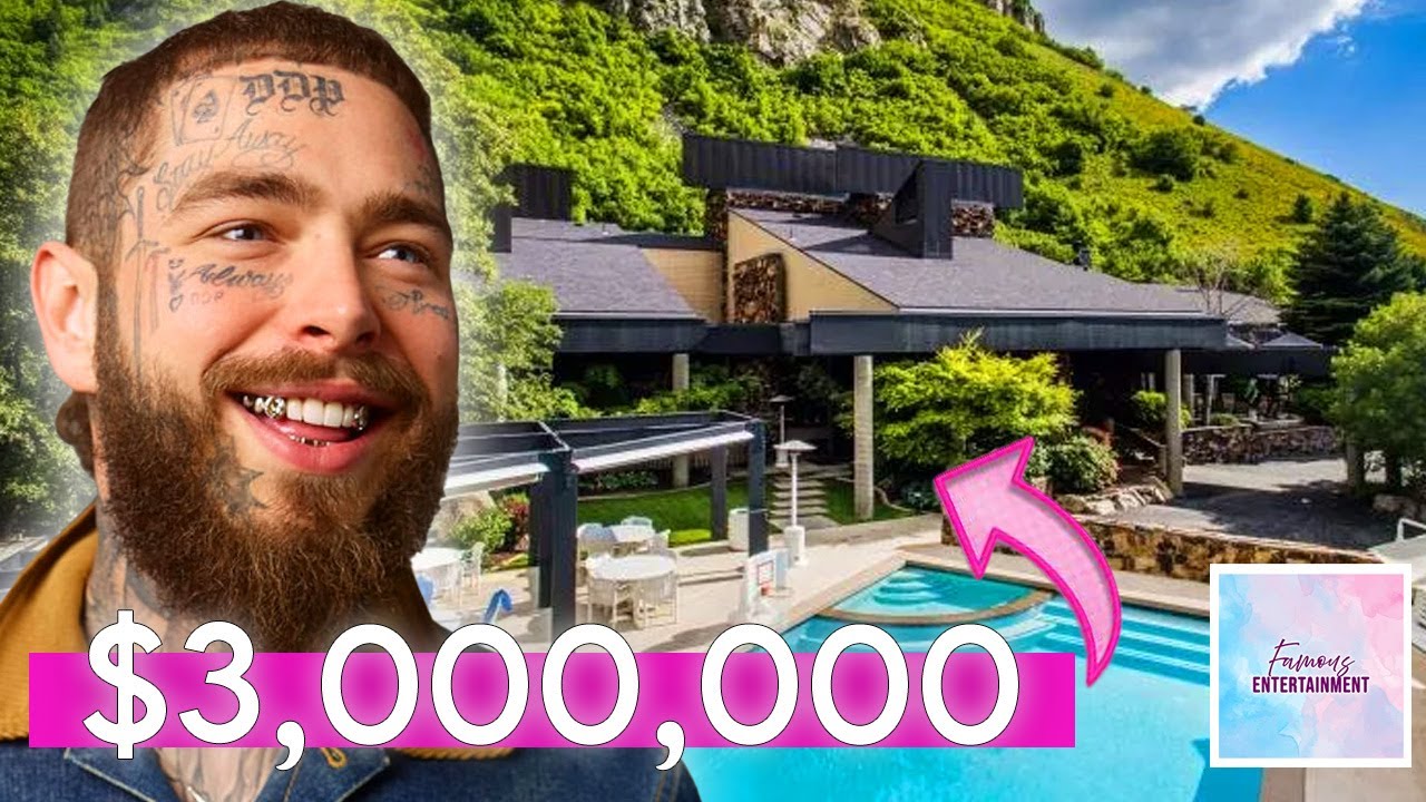 Post Malone | Inside His Luxury $3 Million Utah Mansion With Bunker | House Tour 2024
