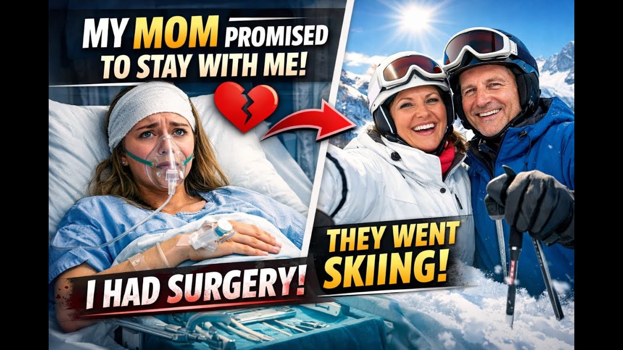 My Mom Promised to Help Me Recover After Surgery…Then They Vanished on a Ski Trip...