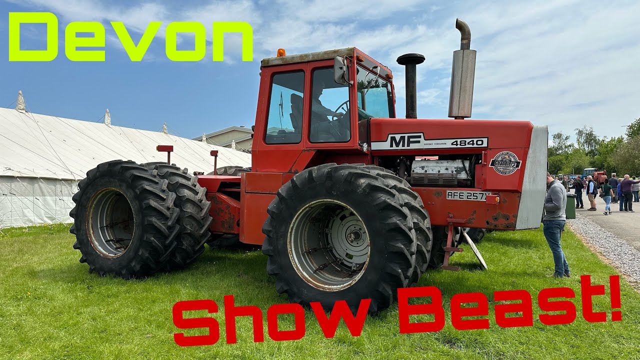 Massive Massey! Lots of Fun at Devon County Show!