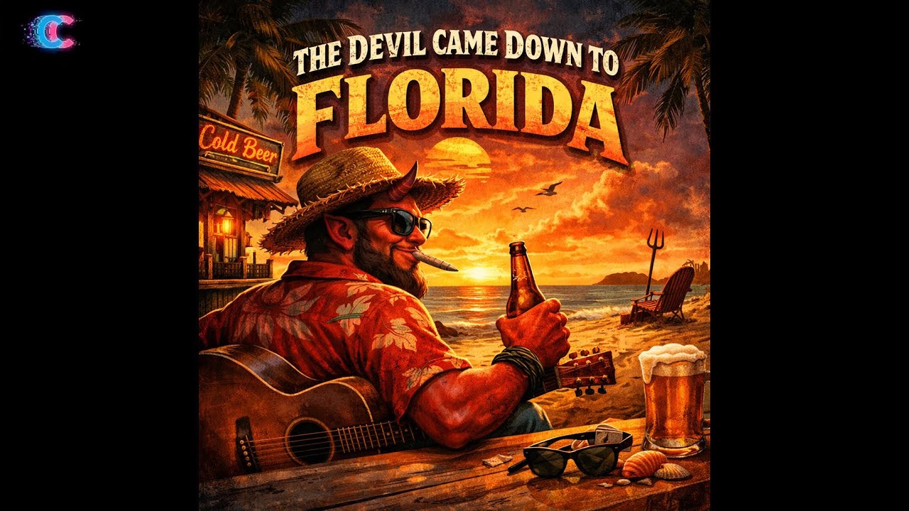 The Devil Came Down to Florida (Lyric Video) (Southern Rock, Country Rock)