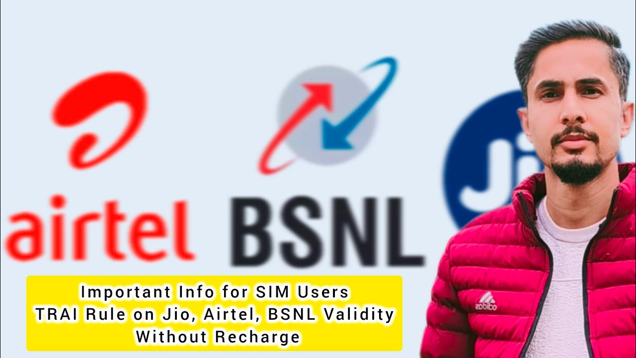 Important Info for SIM Users: TRAI Rule on Jio, Airtel, BSNL Validity Without Recharge