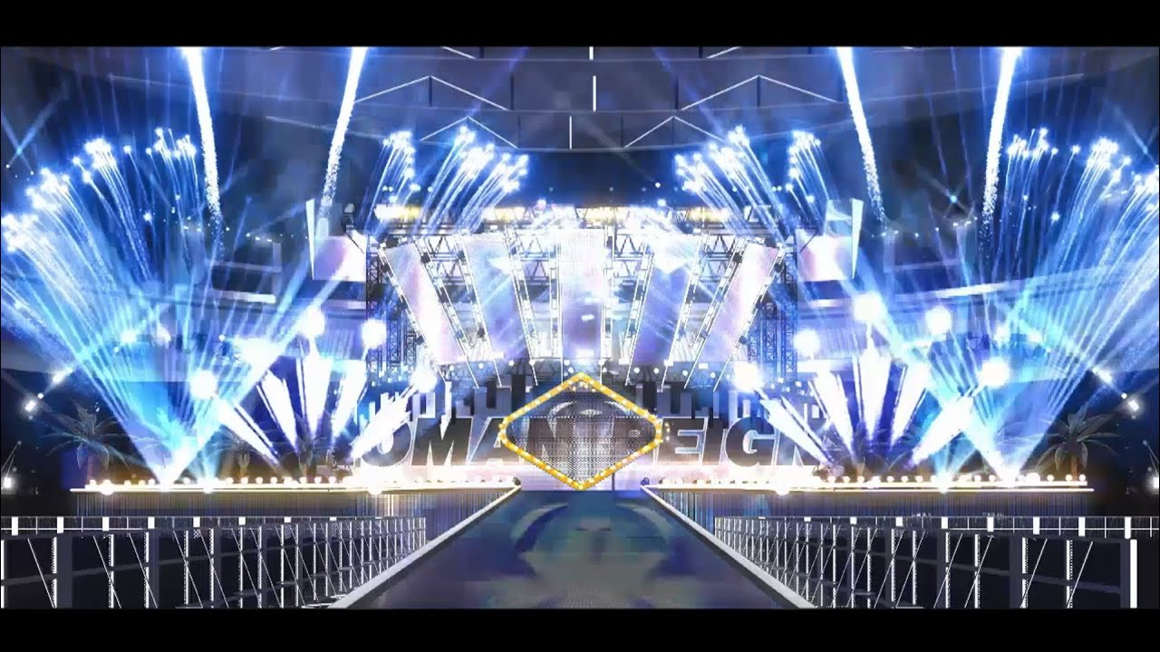 WWE Roman Reigns SummerSlam 2021 Concept Entrance Animation