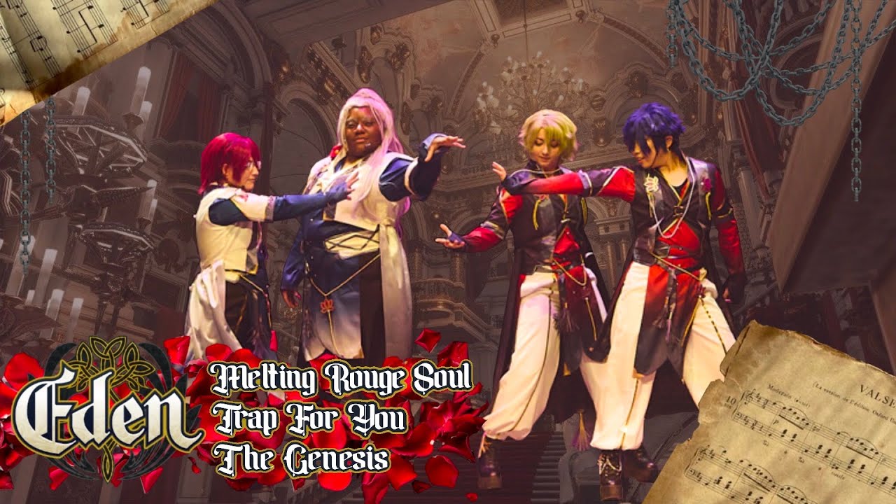 【Kairos】 Melting Rouge Soul • Trap for You • The Genesis DANCE COVER 踊ってみた EDEN あんスタ Ensemble Stars!