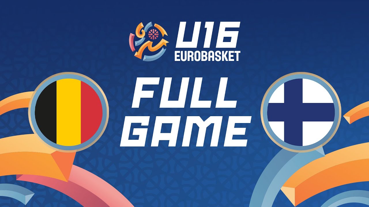 Group Phase | Belgium v Finland | Full Basketball Game | FIBA U16 Women's EuroBasket 2024