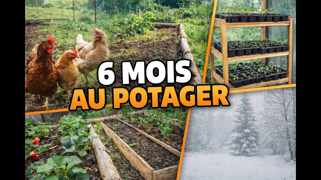 Mon nouveau potager prend forme (les premiers mois)