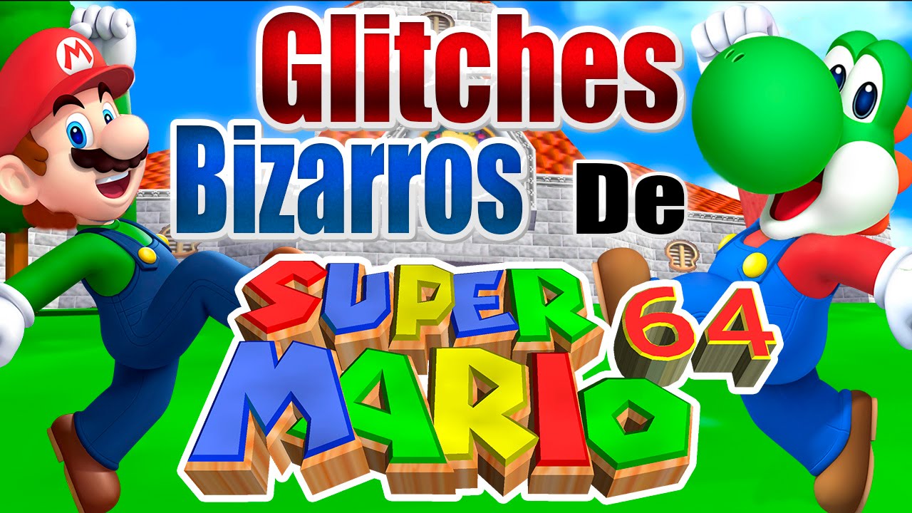 Super Mario 64 - Glitches e Bugs Bizarros!!