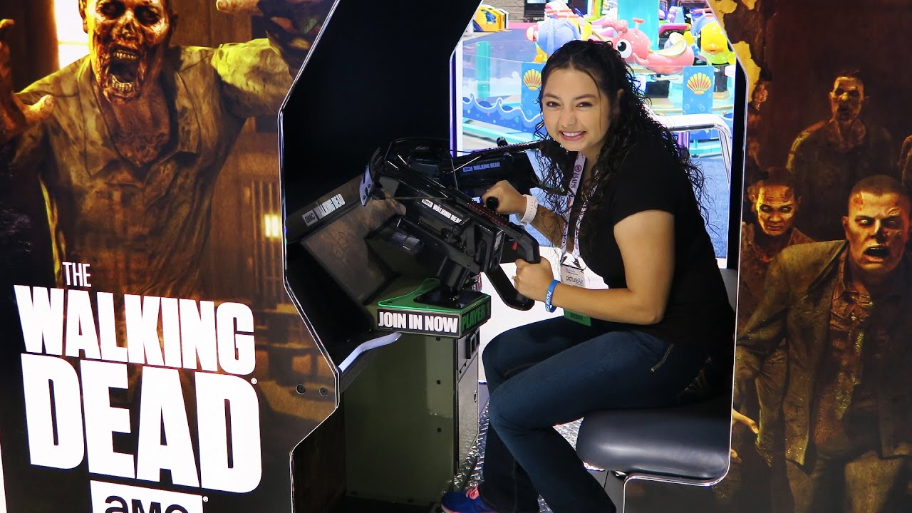 The Walking Dead Arcade Game!!!