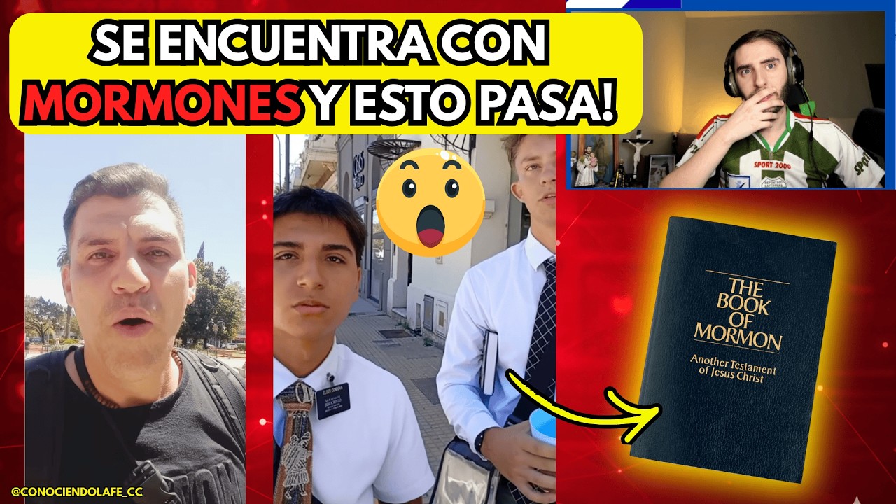 Se encuentra con MORMONES frente a una CATEDRAL CATÓLICA || REACCIONAMOS || Conociendo la Fe