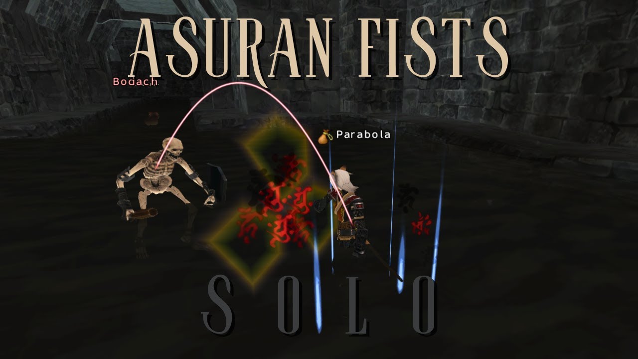 FFXI Asuran Fists Boss Fight Solo