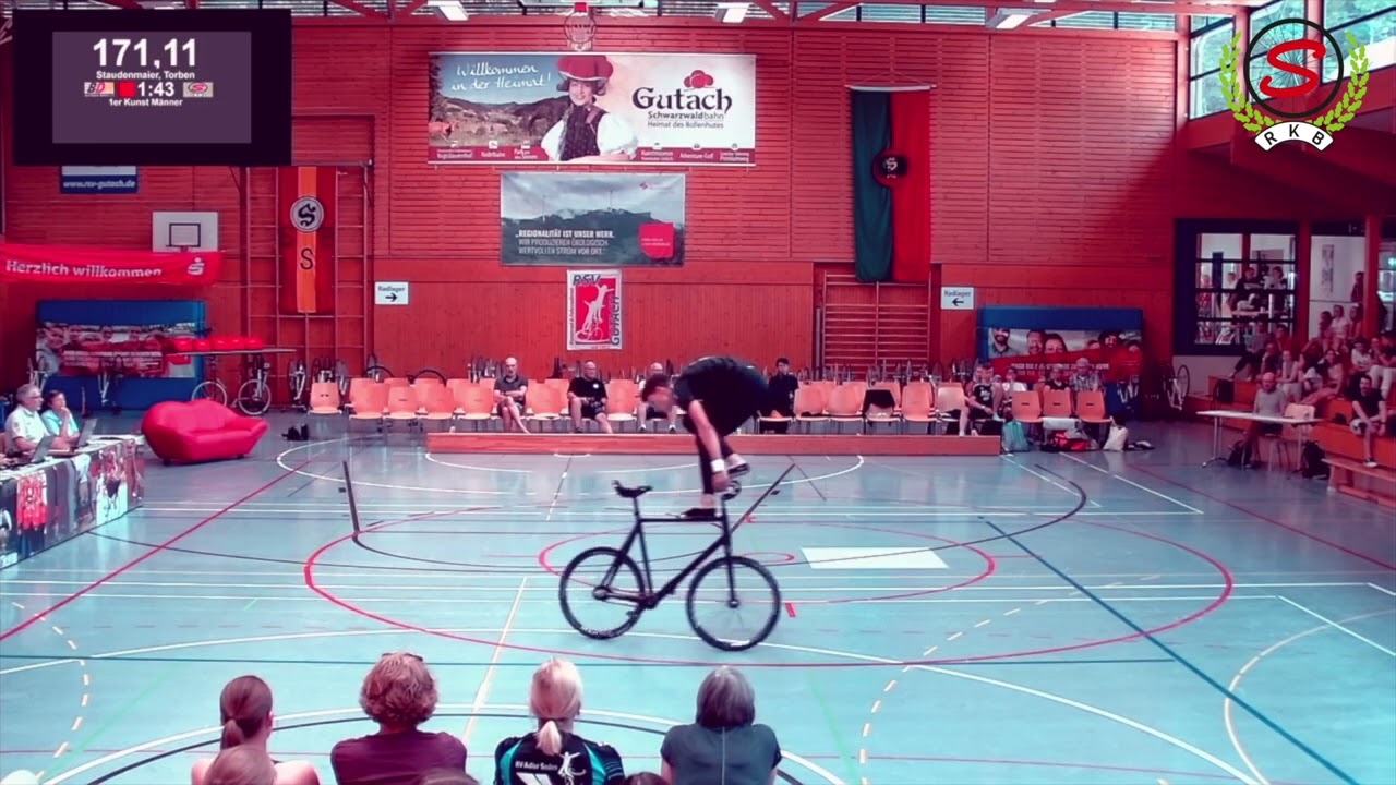Torben Staudenmaier, 1er-Kunstradsport Elite Männer – 1. German Masters 2023 (Zwischenrunde)