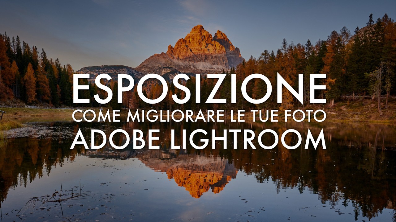 EDITING RAW di Base: Risolvi i problemi di esposizione con Adobe Lightroom!