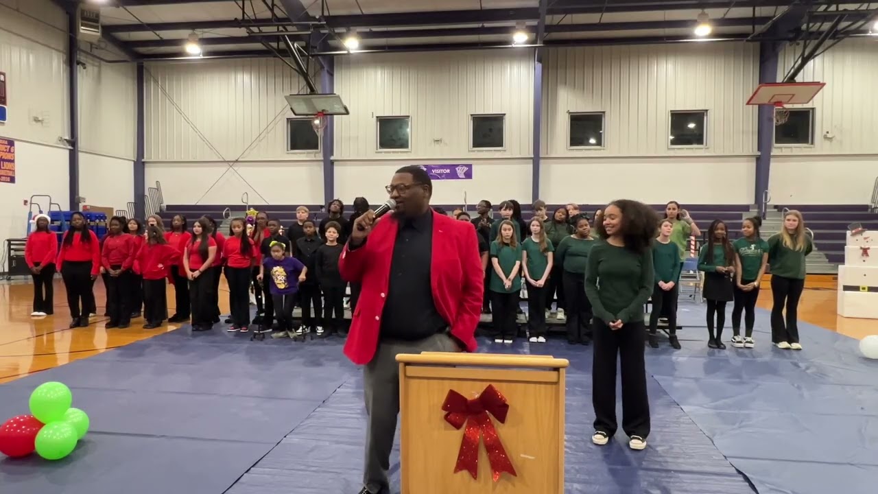 West Junior High School Christmas Program 2025