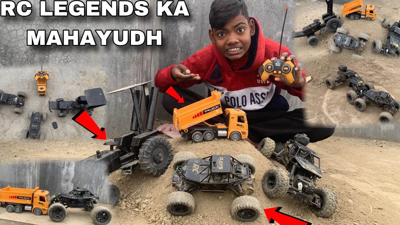 RC Legends ka Mahayudh: Car vs Truck vs Tractor! 🏆 - Toys Shok TV 