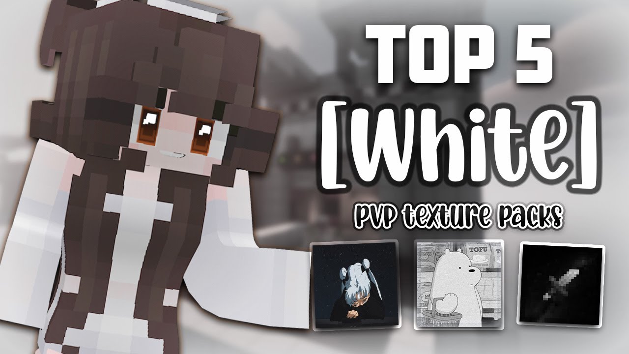 Top 5 BEST White Texture Packs for Minecraft PvP (1.8.9)