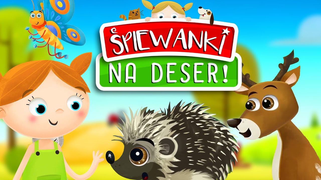 🌳🌲🦊🍂Śpiewanki na Deser! Jakie zwierzęta żyją w polskich lasach? 🦔Poznaj je! Bajki dla dzieci🌲odc 1