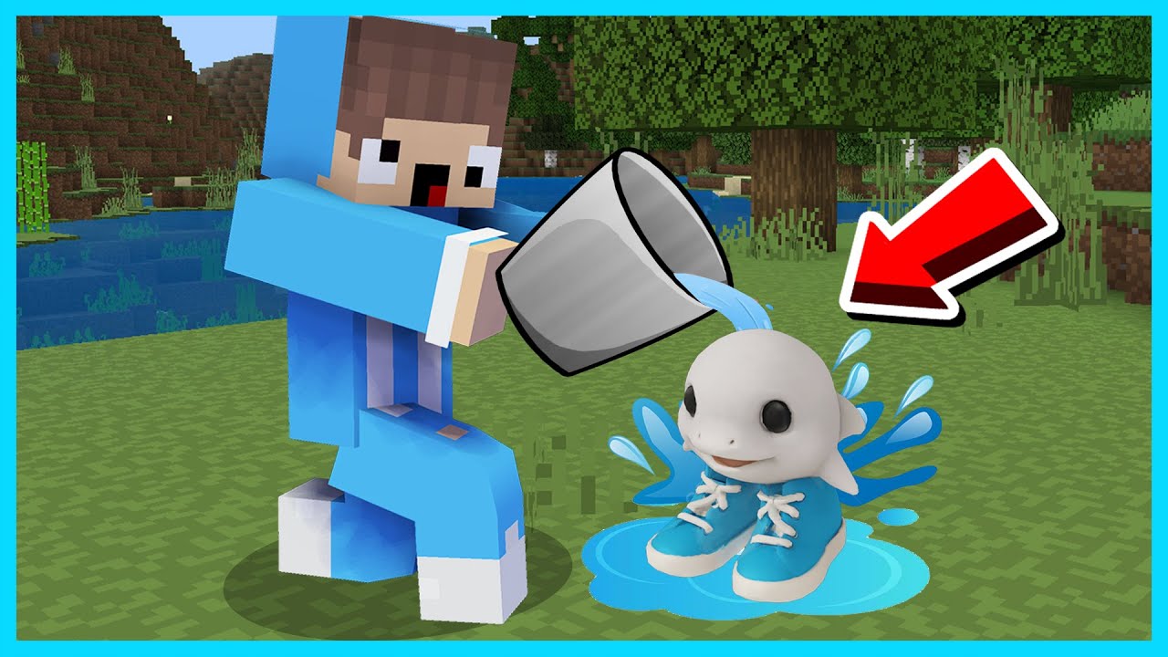 MIPAN & ZUZUZU ADOPSI BAYI TRALALERO TRALALA YANG BAIK DI MINECRAFT! TEMAN BARU YANG LUCU