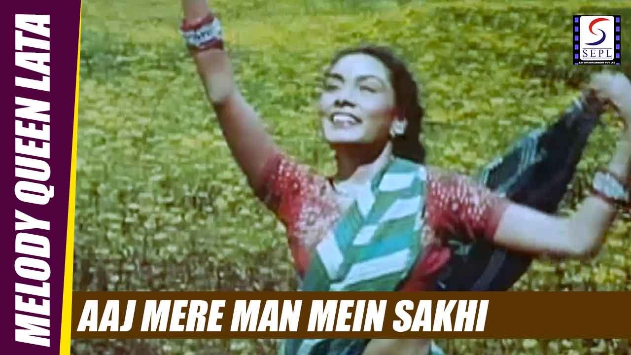 Aaj Mere Man Mein Sakhi Bansuri Bajaye   Lata Mangeshkar   AAN