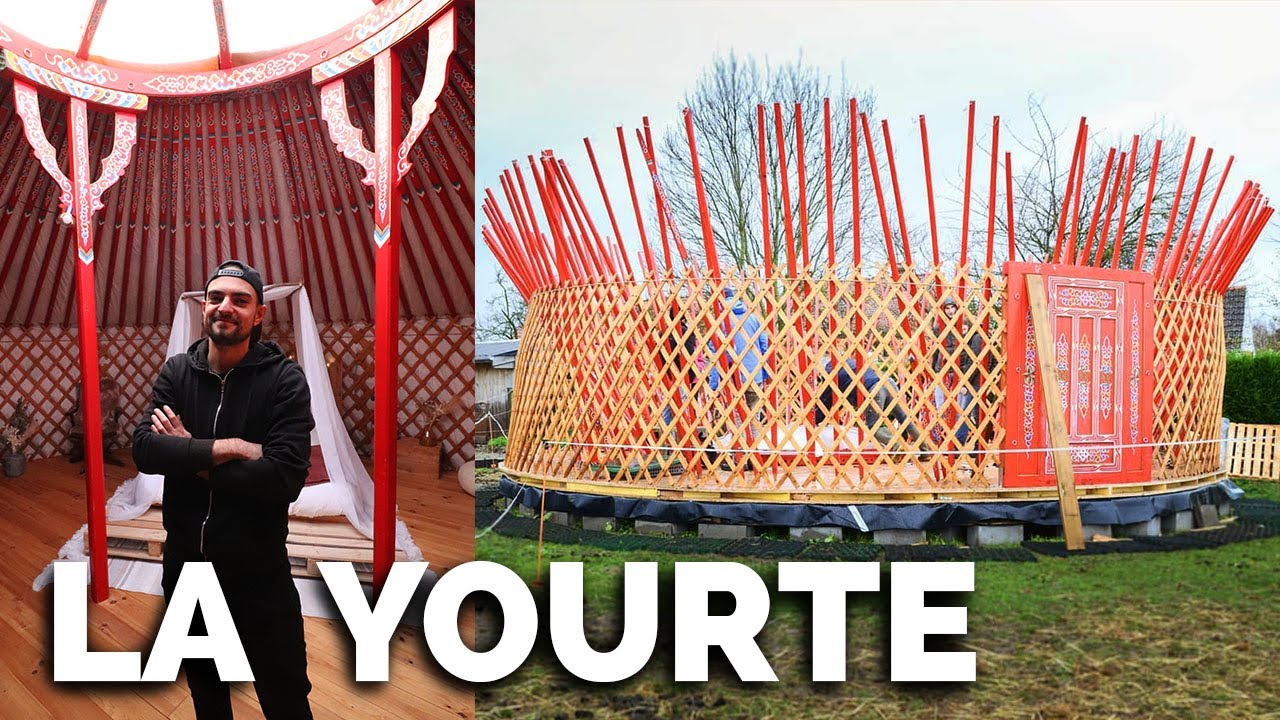 Un habitat léger ! La Yourte de Louise 🤩